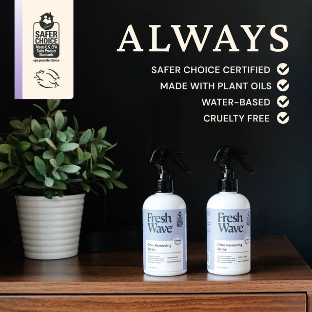 Alt view image 2 of 7 - Lavender Room and Fabric Air Freshener Spray, 2-Pk, 8 oz | Plant-based formula, Pet-safe and people-safe, Fabric and room deodorizer , For upholstery, carpets, shoes, and pet bedding