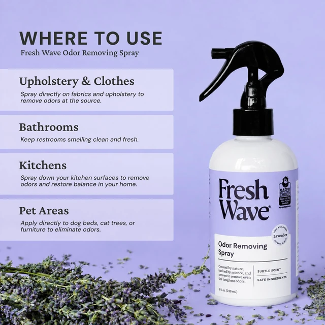 Alt view image 6 of 7 - Lavender Room and Fabric Air Freshener Spray, 2-Pk, 8 oz | Plant-based formula, Pet-safe and people-safe, Fabric and room deodorizer , For upholstery, carpets, shoes, and pet bedding