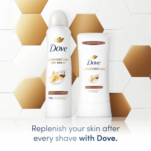Alt view image 2 of 5 - Advanced Care Antiperspirant Stick Vanilla & Cocoa Butter 2.6 oz 3PK | Advanced Care Antiperspirant deodorant with Pro-Ceramide Technology 72-hour odor control and all-day sweat protection