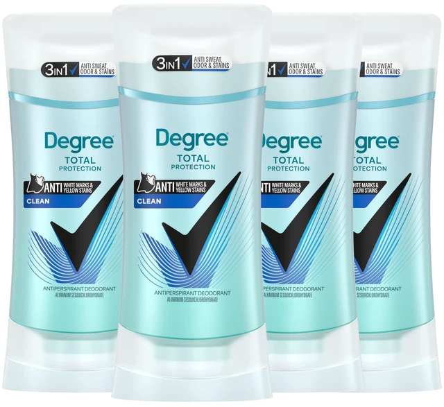 Main image of Antiperspirant for Women Pure Clean 2.6 oz, Pack of 4 | Protects from Deodorant Stains