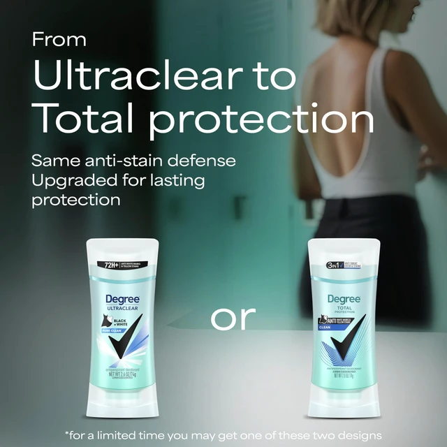 Alt view image 3 of 7 - Antiperspirant for Women Pure Clean 2.6 oz, Pack of 4 | Protects from Deodorant Stains