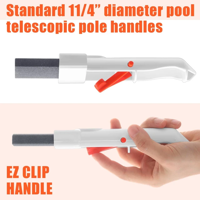 Alt view image 3 of 6 - 6 Pcs Pool Pumice Stone for Cleaning with Handle Stain Eraser | Pool Rust Stain Remover, Hard Water Cleaner Tools, Pumice Sticks, for Toilet Bowl Ring, Swimming Pool Tile, Calcium Tub