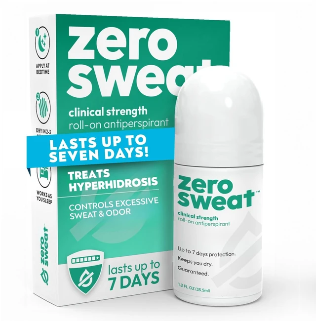 Main image of Antiperspirant Deodorant Clinical Strength Hyperhidrosis Aid | Highest Strength Treatment Reduces Excessive Armpit Sweat and Odor, One Application Lasts Up to 7 Days, Made in USA