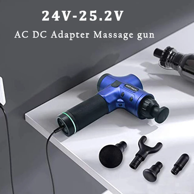 Alt view image 5 of 7 - 24-25.2V Massage Gun Charger for TOLOCO EM26 T11 Pro, Opove M3 Pro, Opove G3 Pro, Hyperice Hypervolt Muscle Power Cord