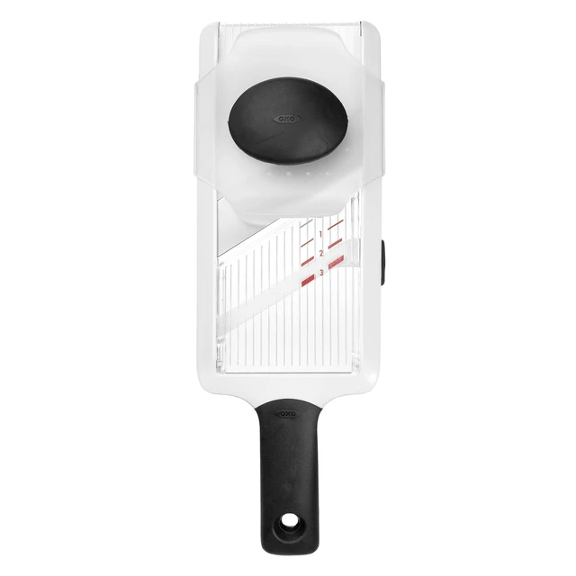 Alt view image 6 of 7 - Good Grips Handheld Mandoline Slicer with Non-Slip Handle for Kitchen | OXO Good Grips Handheld Mandoline Slicer for Kitchen, Adjustable Vegetable Slicer