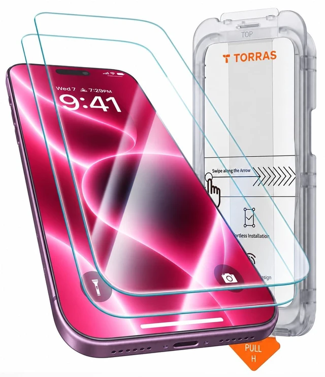 Main image of Unbreakable 2-Pack for iPhone 18 Pro Max Screen Protector, 6.9" | Military-Grade Shatterproof, Ultimate Durable Tempered Glass, Anti-Scratch, Ultra Clarity, Invisible Fit, Bubble-Free