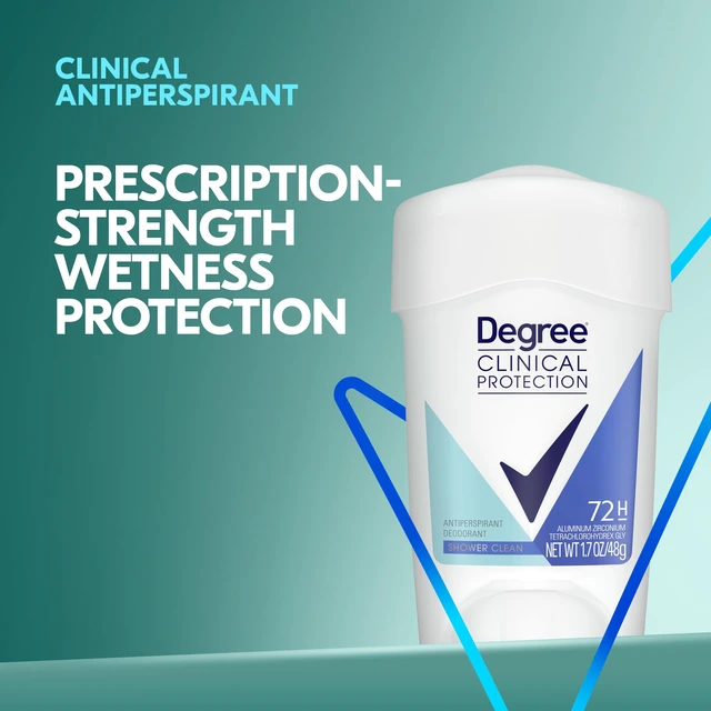 Alt view image 3 of 6 - Clinical Protection Antiperspirant Deodorant, 3 Count, 1.6 oz | For high-pressure and active days, provides 96-hour protection across 5x types of sweat.