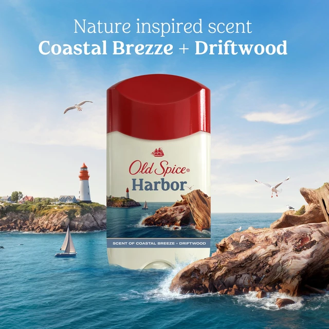 Alt view image 7 of 7 - Antiperspirant Deodorant for Men, Harbor Scent, 2.6 oz Pack of 3 | Dry Feel | Coastal Breeze Notes | 24/7 Sweat & Odor Protection | 24/7 Freshness | Skin Conditioners | Fresher Collection