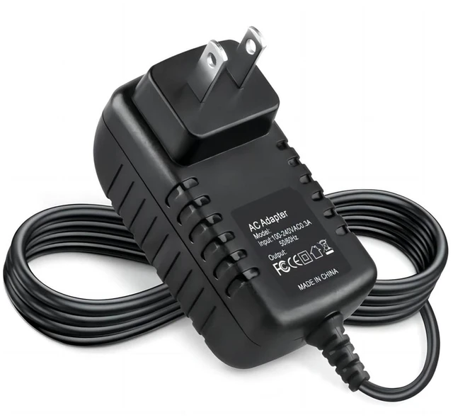 Main image of AC DC Adapter Compatible with KRAFTGUN Model # YLM02 Hand Held Muscle Massage Gun Deep Tissue Percussion Therapy Vibrating Massager YLMO2 Power Supply Cord Cable Battery Charger