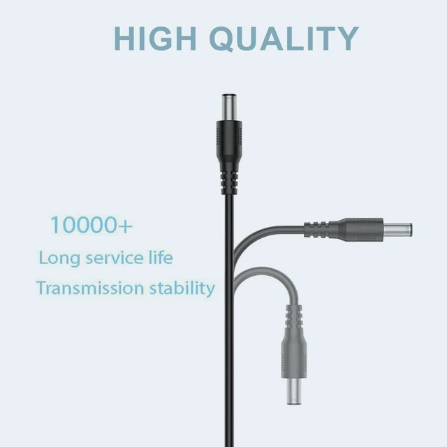 Alt view image 4 of 6 - AC DC Adapter Compatible with KRAFTGUN Model # YLM02 Hand Held Muscle Massage Gun Deep Tissue Percussion Therapy Vibrating Massager YLMO2 Power Supply Cord Cable Battery Charger