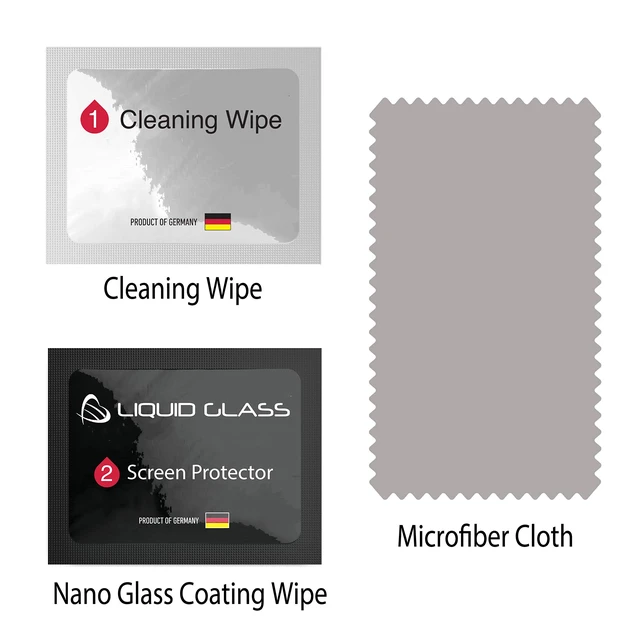 Alt view image 2 of 6 - Liquid Glass Screen Protector Scratch and Shatter Resistant Wipe On Nano Protection for All Phones Tablets Smart Watches - Universal