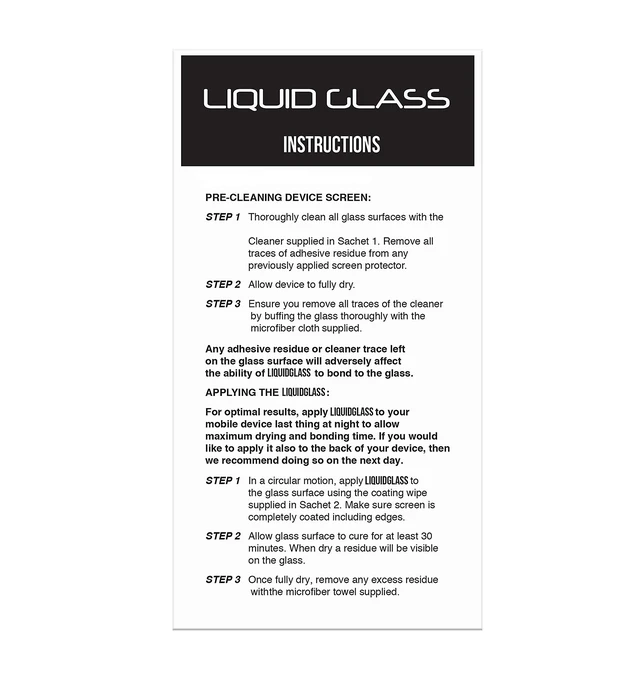Alt view image 4 of 6 - Liquid Glass Screen Protector Scratch and Shatter Resistant Wipe On Nano Protection for All Phones Tablets Smart Watches - Universal