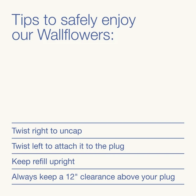 Alt view image 6 of 6 - Wallflowers Fragrance Plug, White Scent Control, 2 Pack | Plug-In Air Freshener Devices with 3 Intensity Levels for Customized Scent Control in Bedrooms, Bathrooms & Living Spaces
