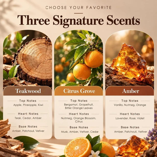 Alt view image 4 of 6 - Car Air Freshener 3 Pack Long Lasting Car Odor Eliminator for Visor Clip | Wood Air Fresheners Refill, Variety Scent Starter Kit, Vehicle Scent Diffuser Men&Women