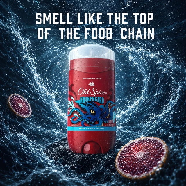 Alt view image 6 of 7 - Deodorant for Men, Aluminum Free, Krakengard, 3.0 oz Pack of 3 | Deep Ocean Notes | 24/7 Clear Odor Protection | Helps Fight Odors | 24/7 Freshness & Long-Lasting Scent | Wild Collection