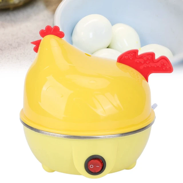 Alt view image 2 of 7 - Egg Cooker, Electric Egg Cooker Multifunction Chicken Shape Rapid Egg Boiler 7 Egg Capacity Automatic Shut Off Mini Breakfast Machine(US 110V)