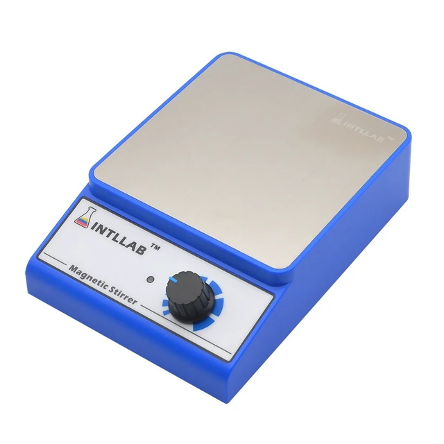 Alt view image 2 of 7 - Magnetic Stirrer Stainless Steel Magnetic Mixer with stir bar (No Heating) Max Stirring Capacity: 3000ml