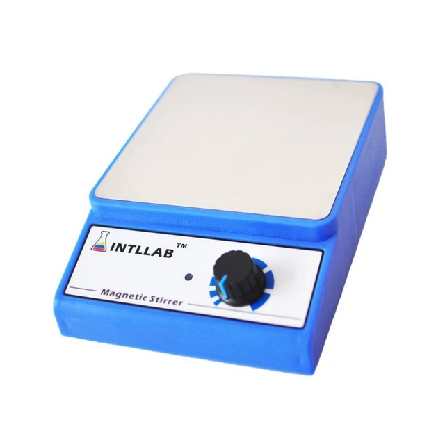 Alt view image 5 of 7 - Magnetic Stirrer Stainless Steel Magnetic Mixer with stir bar (No Heating) Max Stirring Capacity: 3000ml