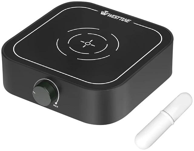 Main image of Magnetic Stirrer 3000rpm, Magnetic stir Plate with Stir Bar, Mini Magnetic Mixer Stirrer Max Stirring Capacity 3000mL, Lab Stirrers (No Heating)