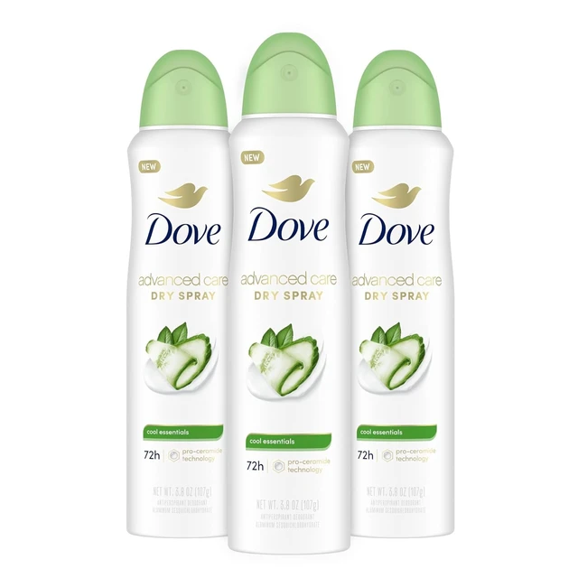 Main image of Advanced Care Antiperspirant Deodorant Spray Cool Essentials 3.8oz 3PK | Advanced Care for Helping Your Skin Barrier Repair After Shaving with Pro Ceramide Technology