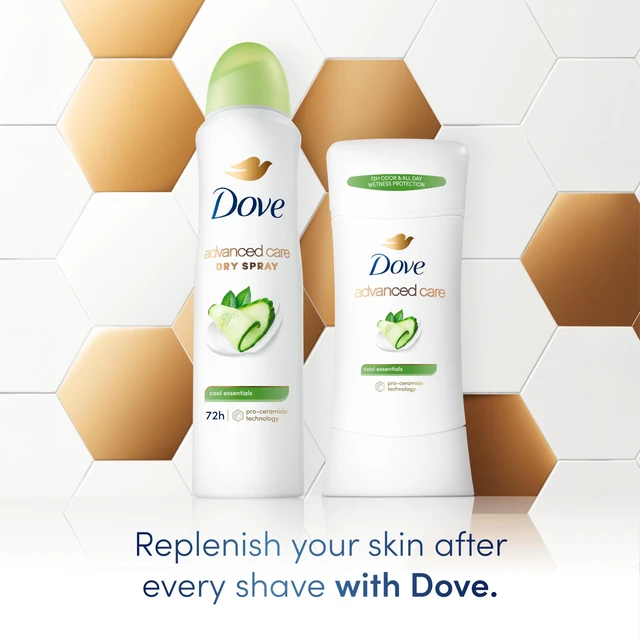 Alt view image 5 of 7 - Advanced Care Antiperspirant Deodorant Spray Cool Essentials 3.8oz 3PK | Advanced Care for Helping Your Skin Barrier Repair After Shaving with Pro Ceramide Technology
