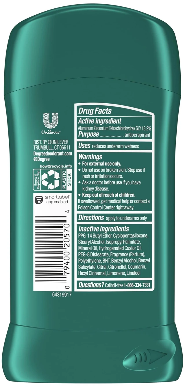 Alt view image 2 of 7 - Men Dry Protection Antiperspirant, Cool Comfort, 2.7 oz., Pack of 6