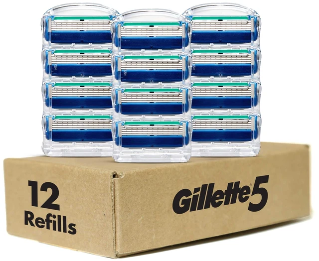 Alt view image 7 of 7 - 5 Men's 5-Blade Razor Blade Refills, 12 Count