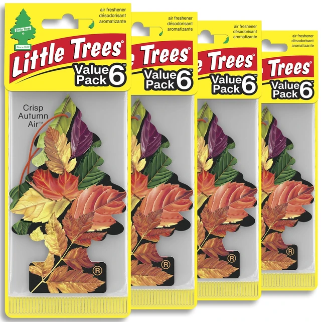 Main image of Car Air Freshener, 4 Count (Pack of 6), Crisp Autumn Air