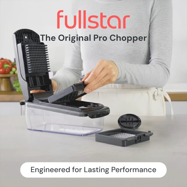 Alt view image 2 of 7 - Pro Original Vegetable Chopper Kitchen Prep Tool | Multi-Blade Veggie Chopper, 5-Cup Container, Onion & Food Cutter, Dicer, Dishwasher Safe Kitchen Gadgets & Essentials