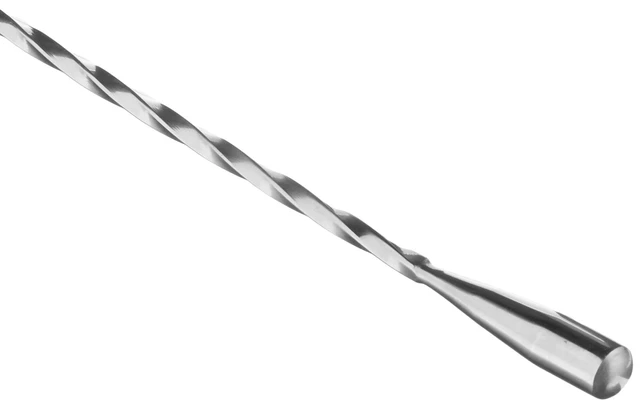 Alt view image 2 of 3 - Cocktail Stirrer, Double End 13 3/16" (33.5 cm), Stainless Steel