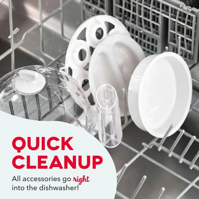 Alt view image 6 of 7 - Deluxe Egg Cooker, 12 Hard Boiled Eggs, White | Electric Double Decker Egg Poacher, Steamer & Omelette Maker Machine, Soft or Poached Eggs, Auto Shut-Off, BPA-Free