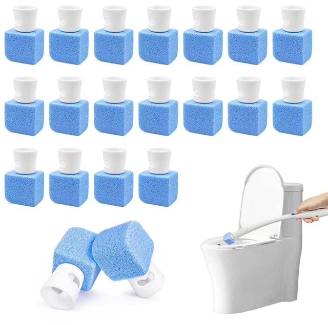 Main image of 20 Pcs Pumice Stone for Clorox Toilet Bowl Cleaner. (not include rod) | Pumice Stone for Toilet Deep Cleaning,Hard Water Stain & Limescale Remover for Toilet Bathtub Sink