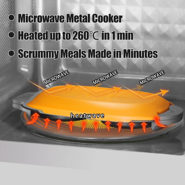 Alt view image 2 of 7 - Quick-Heat Microwave Egg Cooker,Poacher,Fryer for 2 Eggs,Omelet | Multi-use Breakfast Sandwich Maker,Removable Silicone Handles,BPA/PFOA-Free,Dishwasher-Safe,Portable for RV,Dorm,Gift(Orange)
