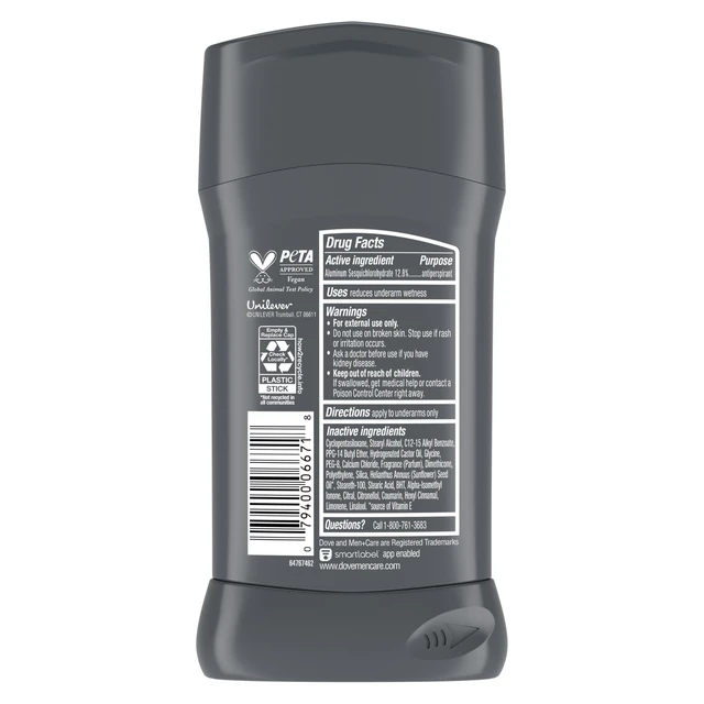 Alt view image 2 of 7 - Antiperspirant Deodorant Stick Clean Comfort, 4 Count, 2.7 oz | 72-Hour Sweat and Odor Protection, 1/4 Moisturizing Cream, Comfortable Underarm Care, Clean Comfort Scent