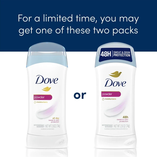 Alt view image 3 of 7 - Powder Invisible Solid Anti-Perspirant Deodorant 2.6 oz (Pack of 6)