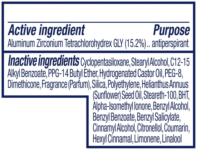 Alt view image 7 of 7 - Powder Invisible Solid Anti-Perspirant Deodorant 2.6 oz (Pack of 6)