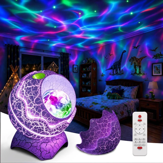 Main image of Galaxy Projector Star Projector, Night Light for Kids Room Decor | 33 Lighting Effects, White Noise, Bluetooth Speaker, Sound Light Sync, 1H/2H Timer, Remote, Birthday Gift for Boys Girls