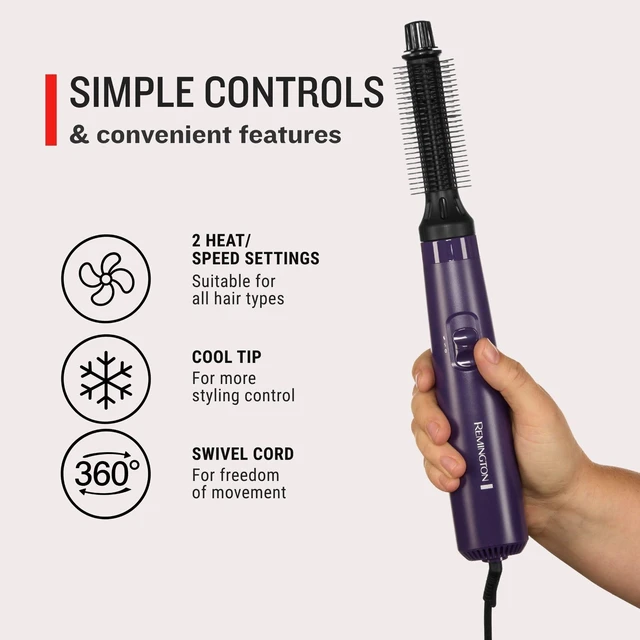 Alt view image 6 of 7 - MyStylist Air Styler AS1119NA, 2-in-1 Hot Air Brush