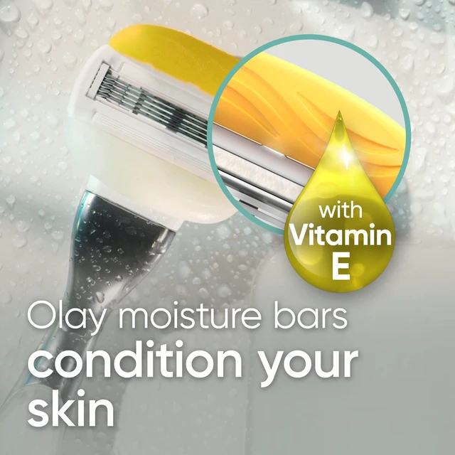 Alt view image 3 of 7 - ComfortGlide Womens Razor Blade Refills, 6 Count, Infused with Olay Coconut Scent