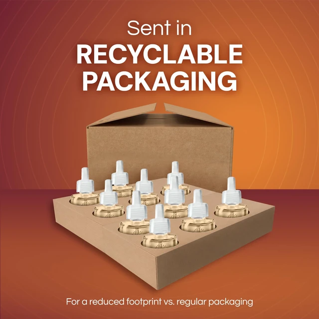 Alt view image 6 of 7 - Plug in Refills, Sweetgrass & Sandalwood, Essential Oil, 10 Count | Air Wick refills for plug ins, Air Wick Plug-In Scented Oil Refills, Sweetgrass & Sandalwood Air Freshener in a 10-count.