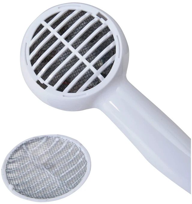 Alt view image 3 of 3 - Compact Travel Hair Dryer - 72" Power Cord - White - JHD8W | 72" Power Cord, Lightweight, Compact Travel Blow Dryer