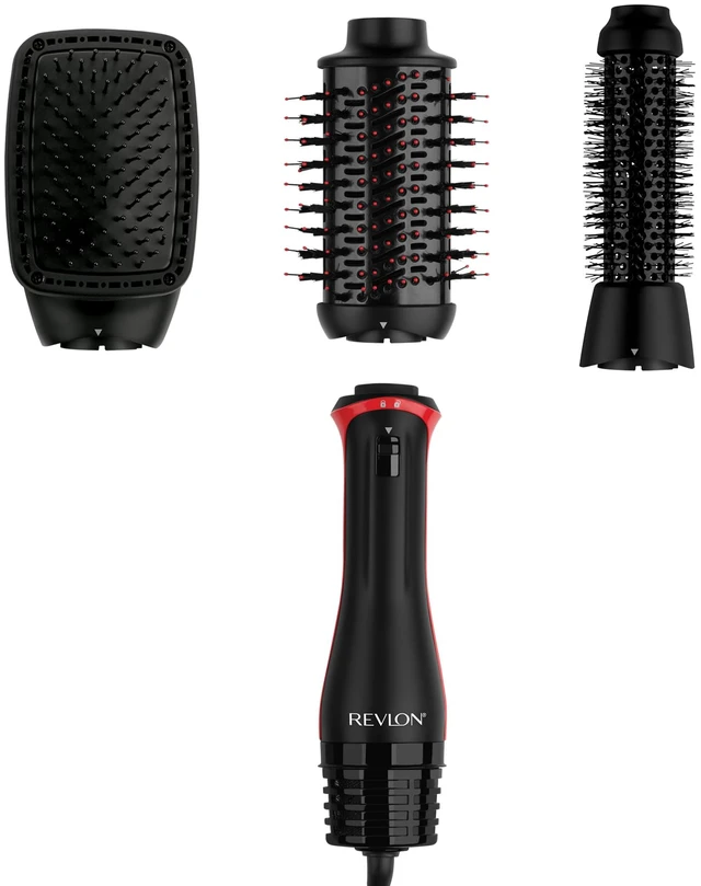 Main image of 3-in-1 Multi-Styler Blow Dryer Brush with 3 Attachments | Volumize, boost roots, or smooth hair, interchangeable brush heads, 4 heat settings, For all hair lengths