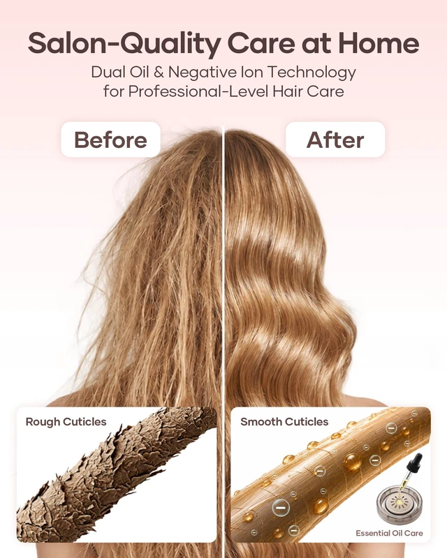 Alt view image 4 of 7 - Hair Dryer, High Speed Ionic Blow Dryer with Diffuser (Sakura) | 160K RPM Fast Dries, Cuts Heat Damage, 500M Ions Eliminate Frizz & Boost Shine, 3 Attachments for All Hair Types(Sakura)