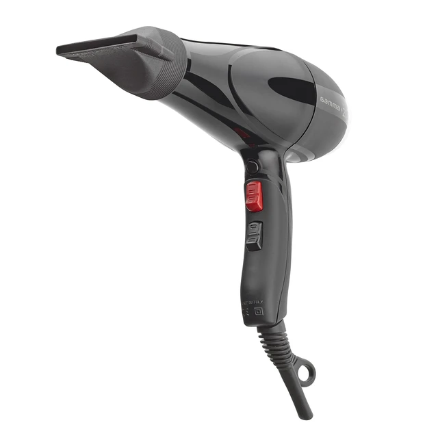 Alt view image 3 of 6 - Professional Absolute 2000 Hair Dryer Black, Tourmaline Ionization | 2000W AC Motor, Reduces Frizz, 6 Heat/Speed Settings, 9-Ft Cord