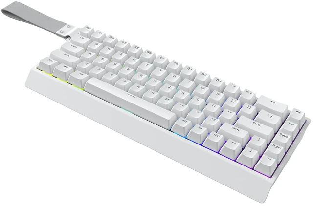 Main image of Mer68 SE Wired 68 Keys, Magnetic Switch Mechanical Keyboard, 8KHZ Polling Rate/Latency As 0.125MS/64KHZ All Keys Scan Rate/ARGB, Hot Swappable Gaming Keyboard(White)