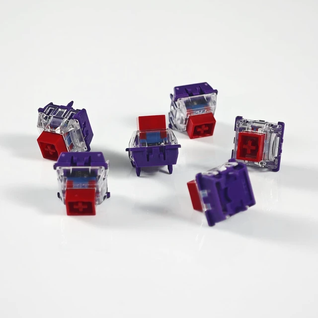 Alt view image 4 of 7 - Magnetic Switch Mechanical Keyboard High Light Transmittance Switches Gaming Computer Fnatic Magnetic Axis