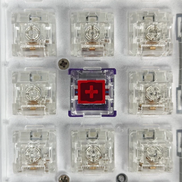 Alt view image 7 of 7 - Magnetic Switch Mechanical Keyboard High Light Transmittance Switches Gaming Computer Fnatic Magnetic Axis