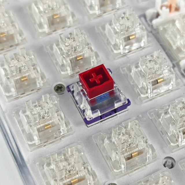 Alt view image 6 of 7 - Magnetic Switch Mechanical Keyboard High Light Transmittance Switches Gaming Computer Fnatic Magnetic Axis