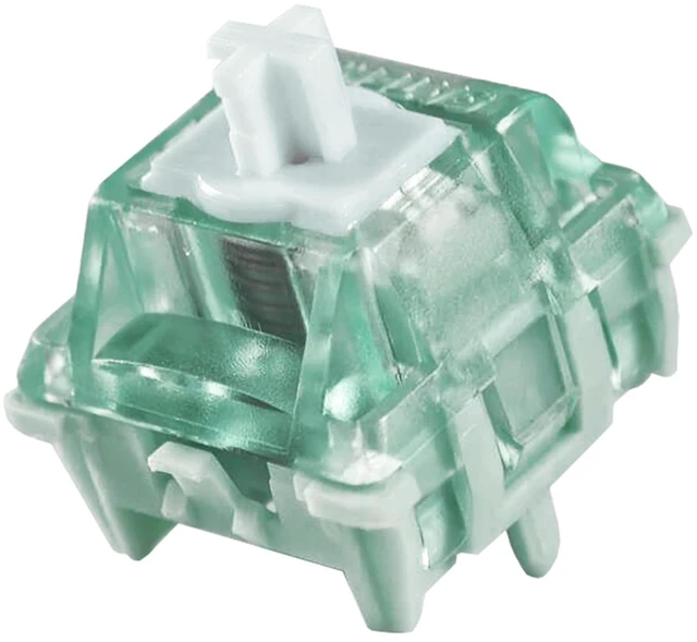 Main image of Gateron Magnetic Jade Pro Switch RGB Linear DIY Customized Mechanical Keyboard HiFi Pre Lubed 36g POM PC PA66 Hall