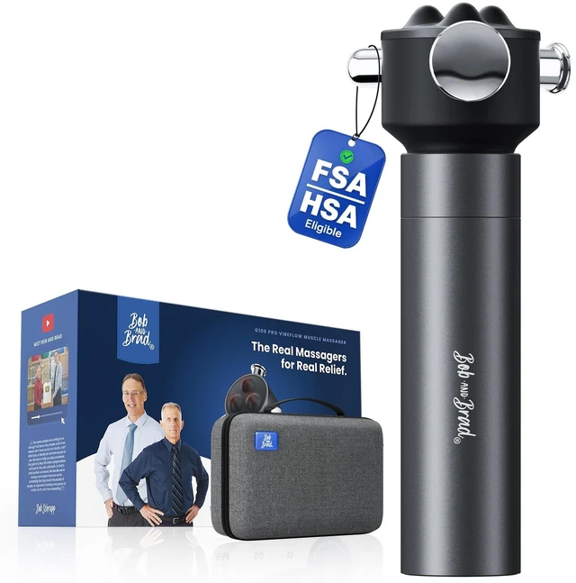 Main image of VibeFlow Vibration Massager (Not Percussion), FSA-HSA Eligible Handheld Therapy Massager for Muscle Recovery & Sensitive Joints, Fascia Release, Trigger Point & Full Body Relief